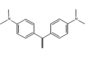 4,4'-VINYLIDENEBIS(N,N-DIMETHYLANILINE) structure, CAS 7478-69-5