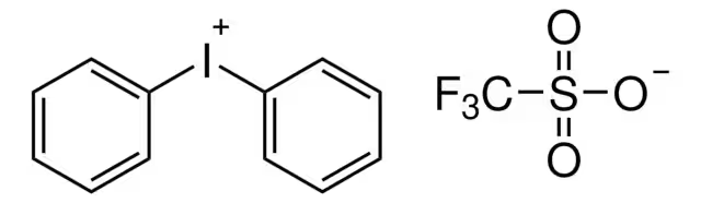 DIPHENYLIODONIUM TRIFLUOROMETHANESULFONATE structure, CAS 66003-76-7