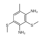 1,3-Benzenediamine, 4-methyl-2,6-bis(methylthio)- structure, CAS 102093-68-5