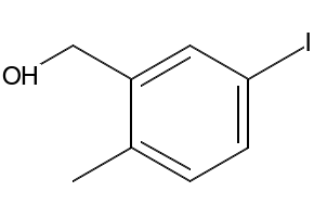 (5-iodo-2-Methylphenyl)Methanol structure, CAS 1260242-01-0