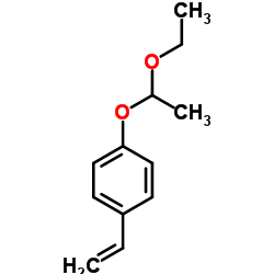 4-(Ethoxyethoxy)styrene structure, CAS 157057-20-0