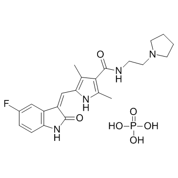 Toceranib Phosphate structure, CAS 874819-74-6