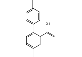 [1,1'-Biphenyl]-2-carboxylic acid, 4,4'-diMethyl- structure, CAS 537712-98-4
