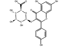 (2S,3S,4S,5R,6R)-6-(2-amino-4-(hydroxymethyl)phenoxy)-3,4,5-trihydroxytetrahydro-2H-pyran-2-carboxylic acid structure, CAS 2299176-39-7