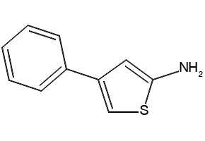 4-phenyl-2-Thiophenamine structure, CAS 67637-83-6