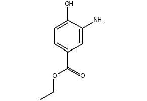 ETHYL 3-AMINO-4-HYDROXYBENZOATE structure, CAS 13052-92-1