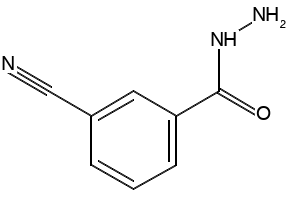 Benzoic acid, 3-cyano-, hydrazide (9CI) structure, CAS 19731-01-2