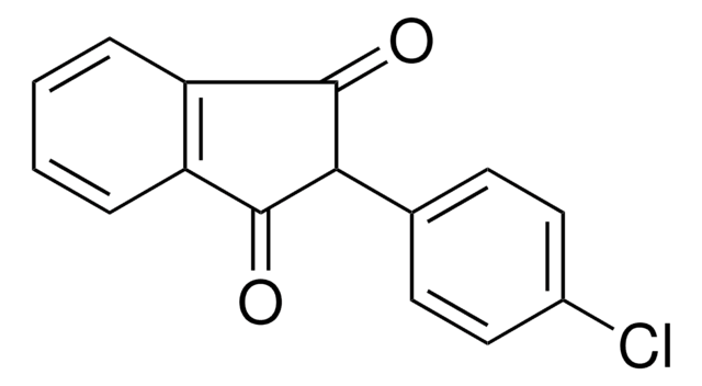 2-(4-CHLOROPHENYL)INDANE-1,3-DIONE structure, CAS 1146-99-2