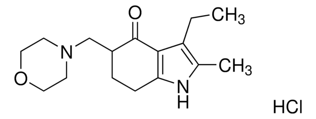 MOLINDONE HYDROCHLORIDE structure, CAS 15622-65-8