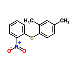 2,4-dimethyl-1-[(2-nitrophenyl)thio]benzene structure, CAS 1610527-49-5