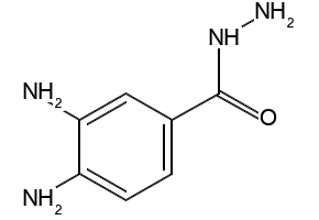 3,4-Diaminobenzhydrazide structure, CAS 103956-09-8