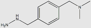 1-(4-(hydrazinylmethyl)phenyl)-N,N-dimethylmethanamine structure, CAS 1269467-63-1