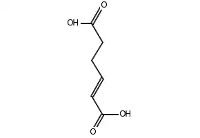 β-Dihydromuconic acid structure, CAS 4440-68-0