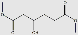 Hexanedioic acid, 3-hydroxy-, 1,6-dimethyl ester structure, CAS 93090-86-9