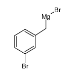 3-BROMOBENZYLMAGNESIUM BROMIDE structure, CAS 107549-22-4