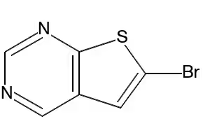6-BroMothieno[2,3-d]pyriMidine structure, CAS 60703-80-2