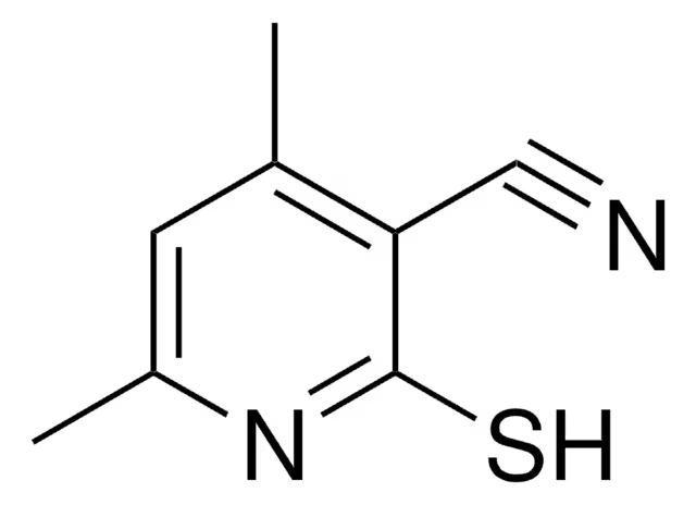 3-CYANO-4,6-DIMETHYL-2-MERCAPTOPYRIDINE structure, CAS 54585-47-6