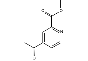 Methyl 4-acetylpicolinate structure, CAS 934016-09-8