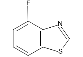4-Fluorobenzothiazole structure, CAS 1247348-92-0