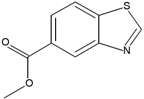5-Benzothiazolecarboxylicacid,methylester(9CI) structure, CAS 478169-65-2