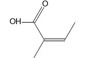 ANGELIC ACID structure, CAS 565-63-9