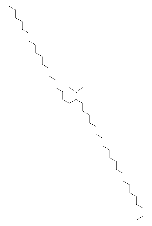 Amines, C20-22-alkyldimethyl structure, CAS 93164-85-3