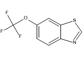 6-TRIFLUOROMETHOXYBENZOTHIAZOLE structure, CAS 876500-72-0