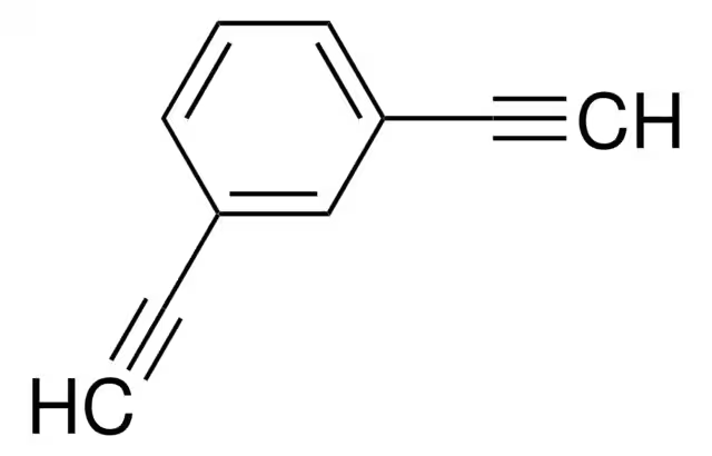 1,3-DIETHYNYLBENZENE structure, CAS 1785-61-1