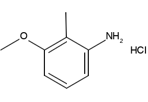 2-Methyl-3-methoxyaniline hydrochloride structure, CAS 857195-15-4
