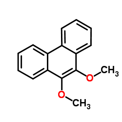 9,10-Dimethoxyphenanthrene structure, CAS 13935-65-4