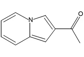 Ethanone, 1-(2-indolizinyl)- (9CI) structure, CAS 58475-97-1