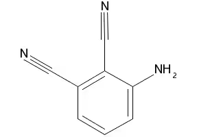 3-aMinophthalonitrile structure, CAS 58632-96-5
