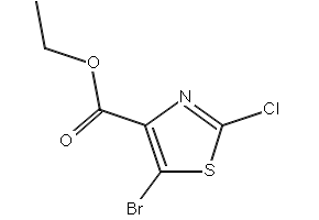 ethyl 5-broMo-2-chlorothiazole-4-carboxylate structure, CAS 1125409-85-9