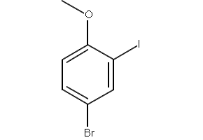 4-Bromo-2-iodo-1-methoxybenzene structure, CAS 98273-59-7