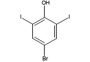 4-Bromo-2,6-diiodophenol structure, CAS 15459-51-5