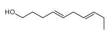 (4Z,7Z)-deca-4,7-dien-1-ol structure, CAS 104188-11-6