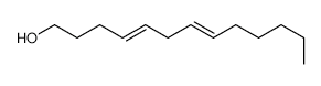 (Z,E)-trideca-4,7-dien-1-ol structure, CAS 57981-61-0