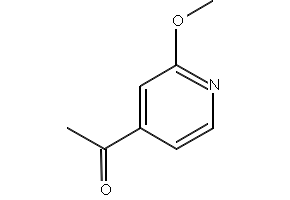 Ethanone, 1-(2-methoxy-4-pyridinyl)- (9CI) structure, CAS 764708-20-5
