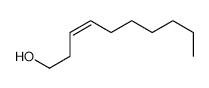 (Z)-3-decenol structure, CAS 10340-22-4