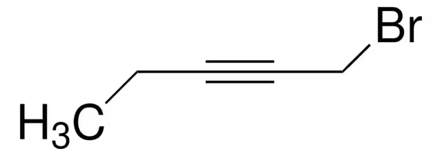 1-BROMO-2-PENTYNE structure, CAS 16400-32-1
