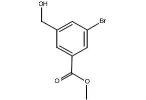 methyl 3-fluoro-5-(hydroxymethyl)benzoate structure, CAS 660416-37-5