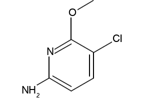 5-chloro-6-methoxypyridin-2-amine structure, CAS 742070-74-2