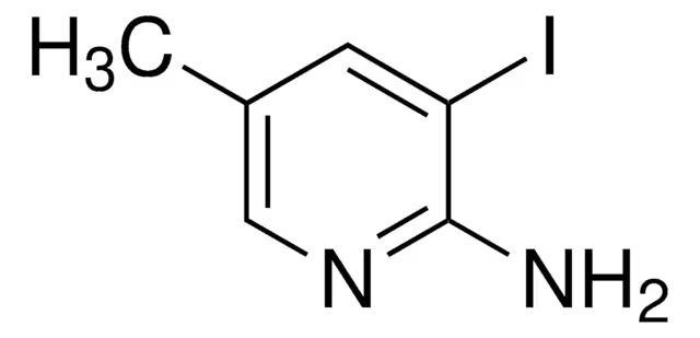 3-iodo-5-methylpyridin-2-amine structure, CAS 211308-79-1