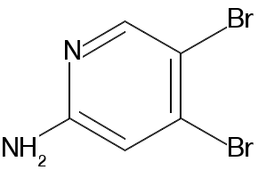 4,5-dibromopyridin-2-amine structure, CAS 856848-33-4