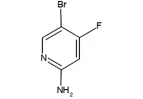 5-bromo-4-fluoropyridin-2-amine structure, CAS 944401-69-8