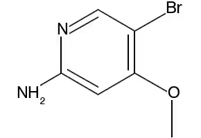 5-bromo-4-methoxypyridin-2-amine structure, CAS 1232431-11-6