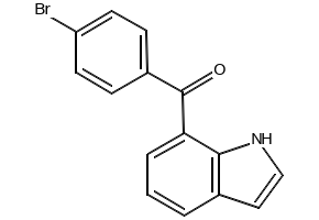 7-(4-Bromobenzoyl)indole structure, CAS 91714-50-0