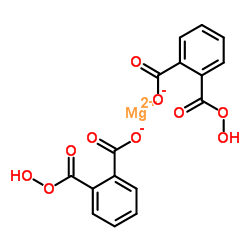 Monoperoxyphthalic acid magnesium salt hexahydrate structure, CAS 84665-66-7