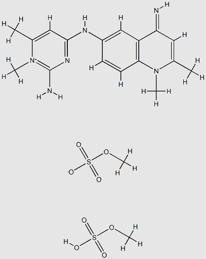 QUINAPYRAMINE CHLORIDE structure, CAS 23609-66-7