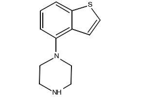 1-(Benzo[b]thiophen-4-yl)piperazine structure, CAS 846038-18-4